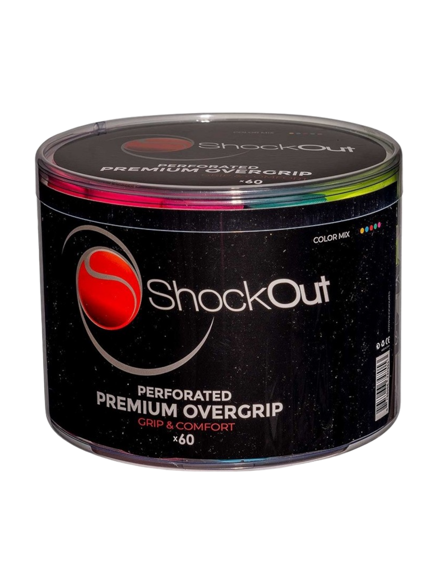 Premium Overgrips Multicolor Perforated Grip & Comfort 60x